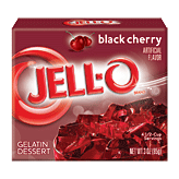 Jell-o Gelatin Dessert Black Cherry Full-Size Picture